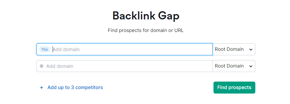 semrush-backlink-gap